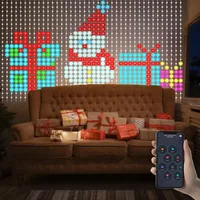 400 LEDs Smart Curtain Lights, APP/Remote Control,3x3m Christmas Lights Festive Decor, IP65 Waterproof, Music Sync DIY Pattern - Image 4