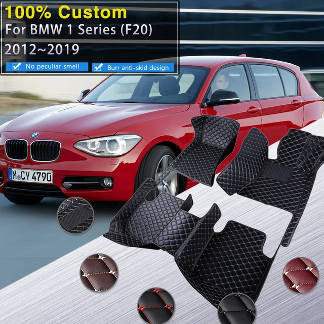 Auto Fußmatten Für BMW 1 Serie MK2 F20 2012 ~ 2019 Teppiche Teppiche  Schutzhülle Pad Luxus Leder Matte Auto zubehör 116i 118i 116d - AliExpress