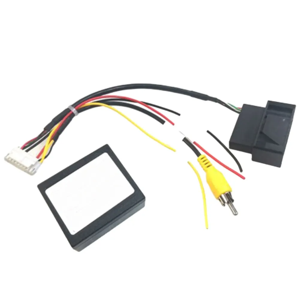 

1pc Video Audio Converter Adapter 12V 5W For RGB To AV Converter Decoder For RCD510 For RNS510 Video Signal Conversion