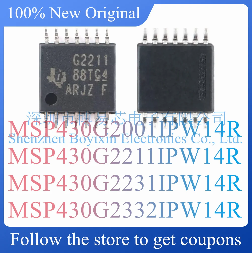 NEW MSP430G2001IPW14R MSP430G2211IPW14R