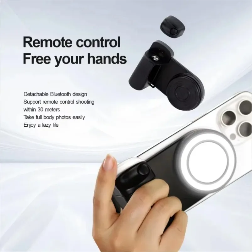 MagSafe Camera Shutter Grip Bluetooth Selfie Handle Photo Stabilizer