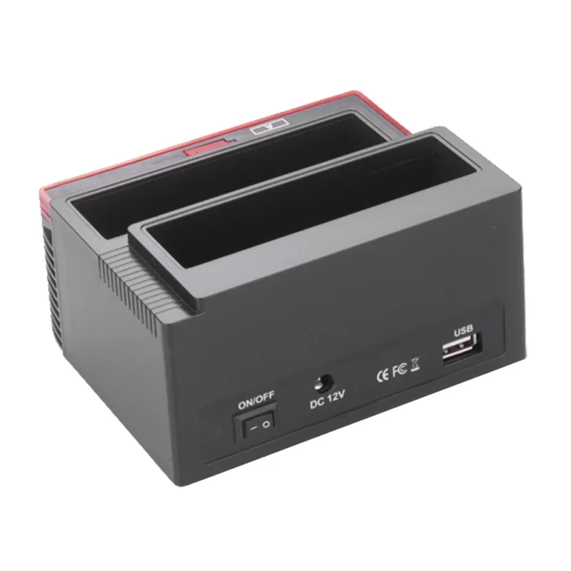 HDD Docking Station 2.5/3.5" SATA IDE HDD Docking Station Clone HDD Enclosure USB 2 Ports