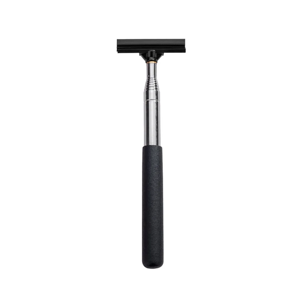 

Portable Long Handle Car Mirror Wiper Premium Rubber Brush Head Clear Visibility On Rainy Days Extendable Design