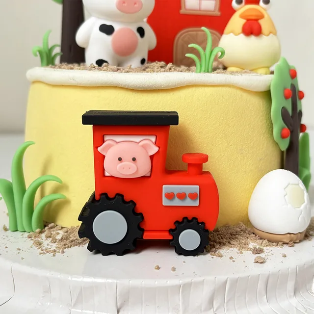 Decorazioni Per Torte Particolari 25 Pezzi Decorazioni Per Torta A Tema Pollo - Topper Per Torta E Cupcake, Fattoria, Compleanni, Baby Shower Decorazioni Compleanno Per Bambini