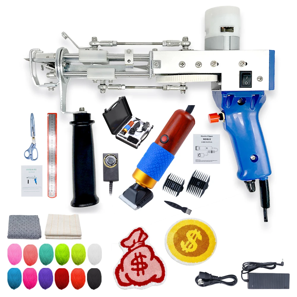 Rug Tufting Gun with Carpet Trimmer Kit -Rug-Tuft-Gun-with-Tufting-Shears, 2 in