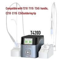 AIXUN T420D orT420host intelligent welding station 2025 new upgrade version,rapid heating for T245 T210 T115 handle welding head 1