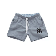 

WY Men's Casual Breathable Quick Dry Pants Pocket Beach Solid Color Sports Shorts Summer Men's Shorts Pocket Breathable Shorts