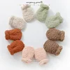 Autumn Winter Thicken Warm Gloves for Newborn Baby Mittens Kids Boy Girl Plush Anti-scratch Face Gloves Accessories 5