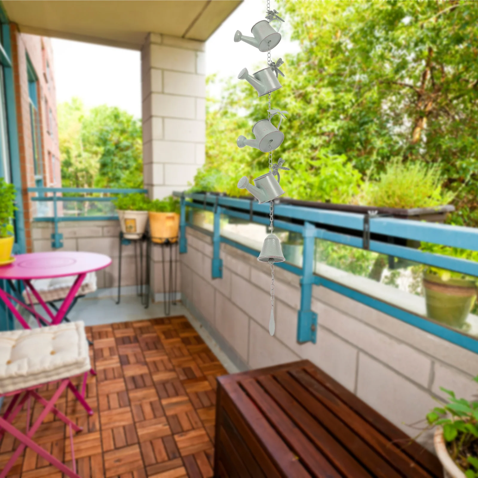 

Vintage Rain Chain Birthday Decoration for Girl Water Catcher Iron Decorative Downspout