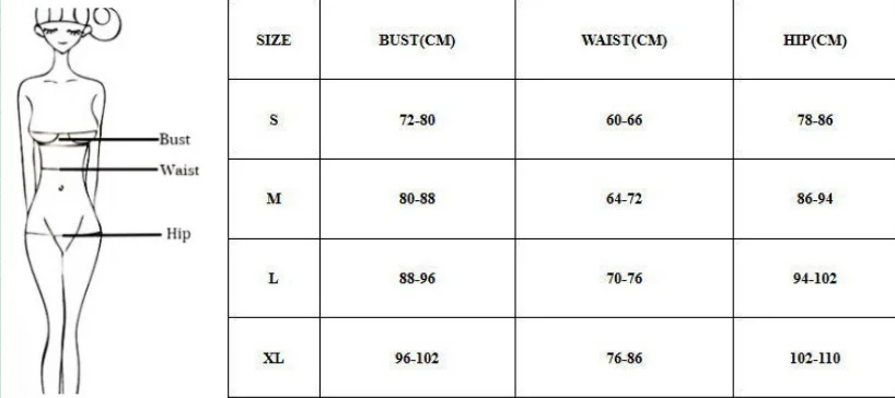 Size Chart.