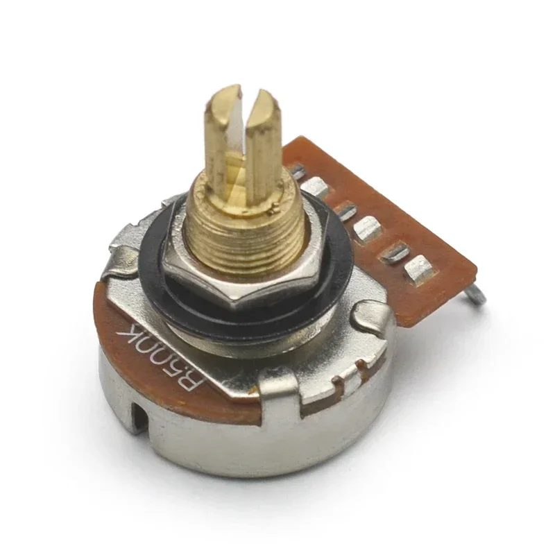 Accessori Per Chitarra Potenziometro Ad Albero Lungo Diviso In Rame Per Chitarra Da 1 Pz Per La Costruzione Di Bassi Per Chitarra Elettrica (Color : B500K - Foto 14