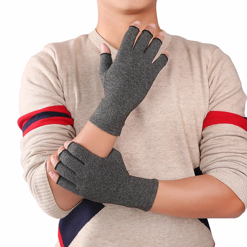 Compression Gloves Compression Arthritis Gloves Cotton Joint Pain Relief Wrist Support Hand Brace Women Men Therapy Wristband