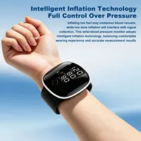Rechargeable Wrist Blood Pressure Monitor for Home Use, Digital BP Machine with LED Backlit Display, Voice Broadcast, 240 Memory Storage, Built-In Heart Rate Detection & Portable Storage Case 4