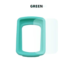 Silicone Protective Cover for Bicycle Computer - Durable Cycling Accessory (GREEN)