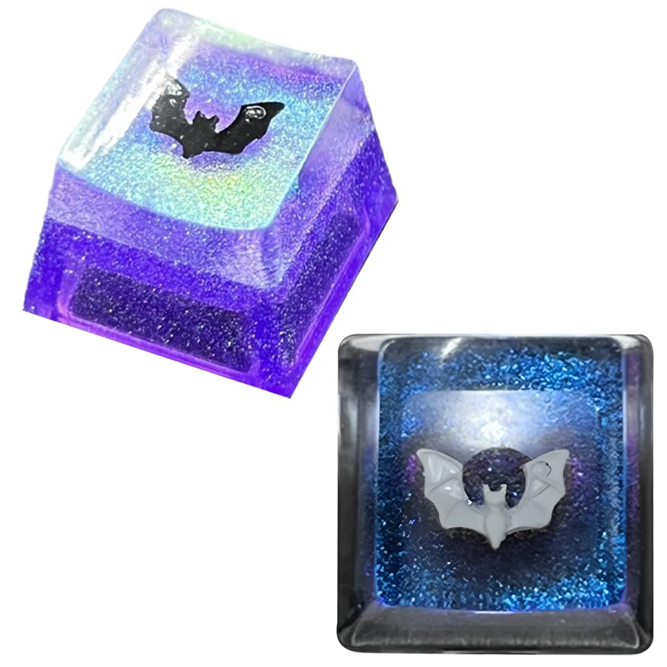 Handmade Resin Bat Keycap for Cherry MX Keyboards