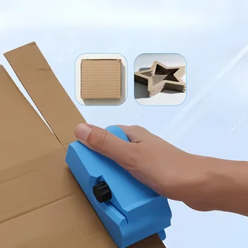 Nuovo utensile da taglio multifunzionale per cartone fai-da-te, taglierina manuale con bordo affilato per la lavorazione di graffette per gatti e scatole per animali domestici