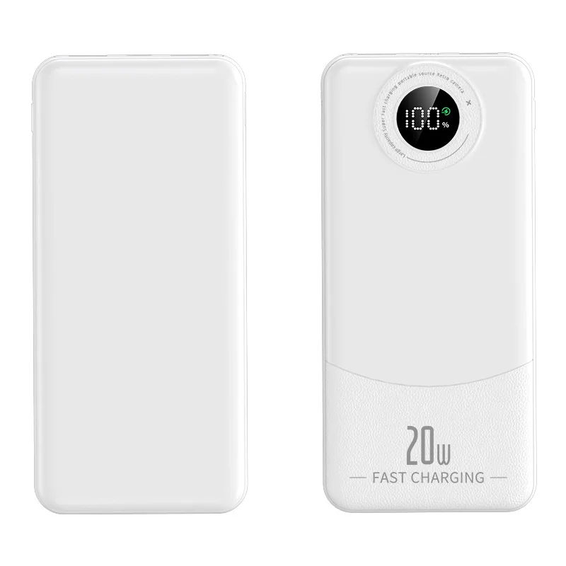 20W Fast Charging Portable Charger Mobile Power 30000mAh Large Capacity Power Bank External Battery for Iphone Samsung Xiaomi 5