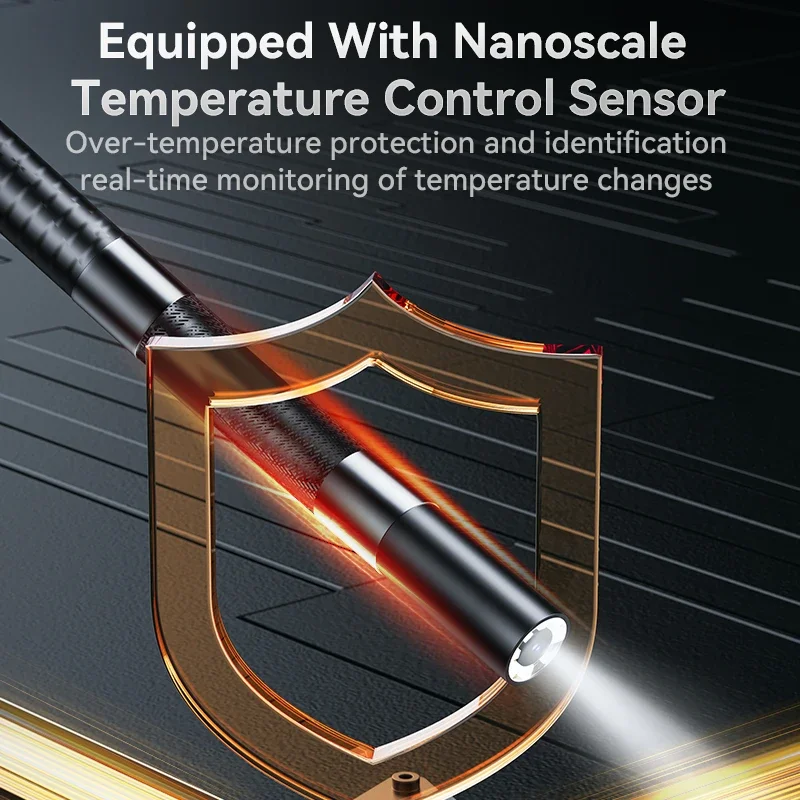 Two-Ways Articulating Borescope Industrial with 8.5mm Endoscope Camera Cars Endoscope for Auto Repair 4