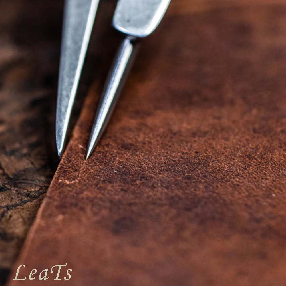 Leather Sewing Tools Nattools DIY Leather Pitch Gauge Professional LeatherCraft Silver Refill Pen Marking Tool Clearance Rules Lockable Spacing Gauge