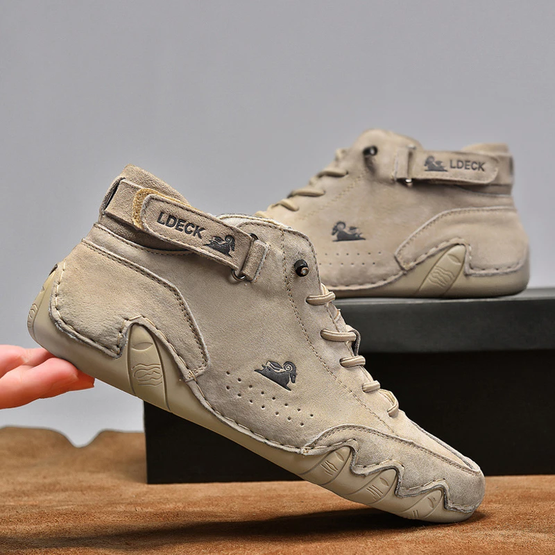Men's Casual Shoes Outdoor High Top Sneakers Comfortable