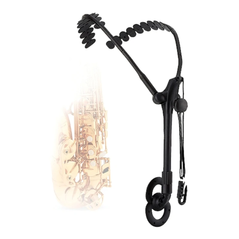 Saxophone Straps saxophone strap saxophone accessories Alto/Soprano/Tenor Saxophone Double Shoulder Straps Sax Protections Neck Lanyard Woodwind Musical Instrument Accessories