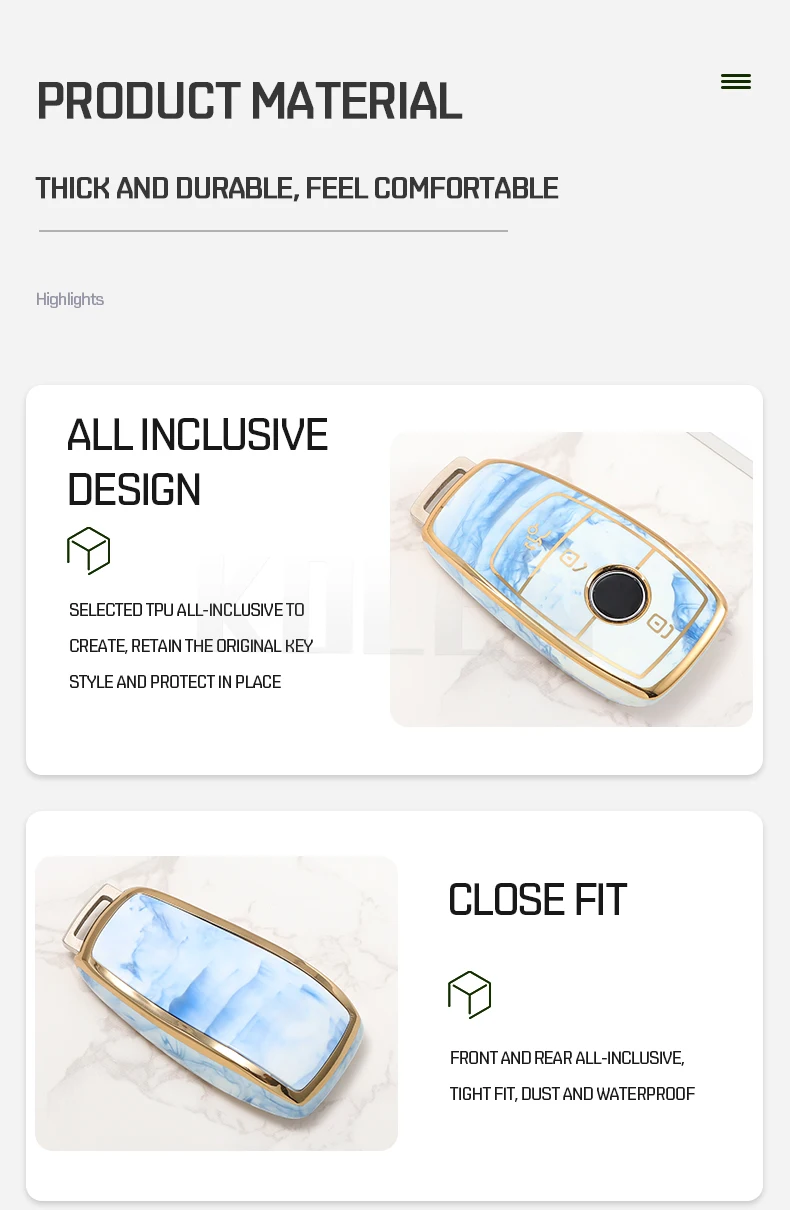 Nuovo TPU Car Remote Key Case Cover Shell per Mercedes Benz W205 W213 W177 X167 A C E S GLS GLE GLC Class AMG Maybach accessori - S1601b696d2c344a0a914bd2fce4106b4i