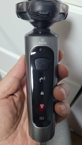 Men's Intelligent Rechargeable Shaver Wet/Dry Beard Razor ABS Tondeuse Dissolving Beard Rechargeable Razor for Smooth Skin photo review