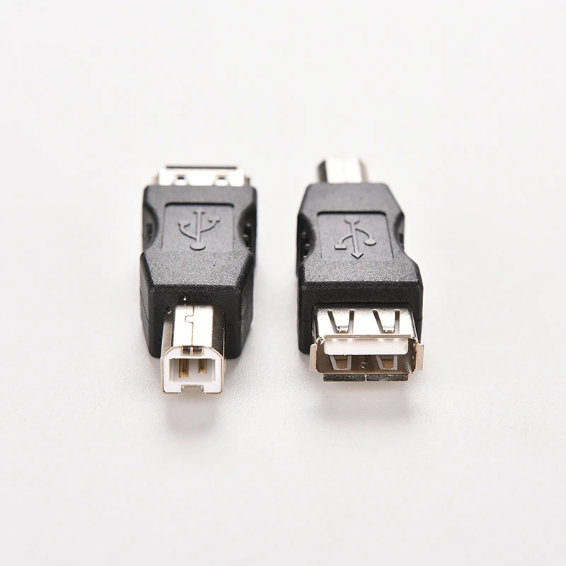 1pcs USB Type A Female to USB Type B Male Adapter Converter For Printer Square usb adapter converter usb printer cable