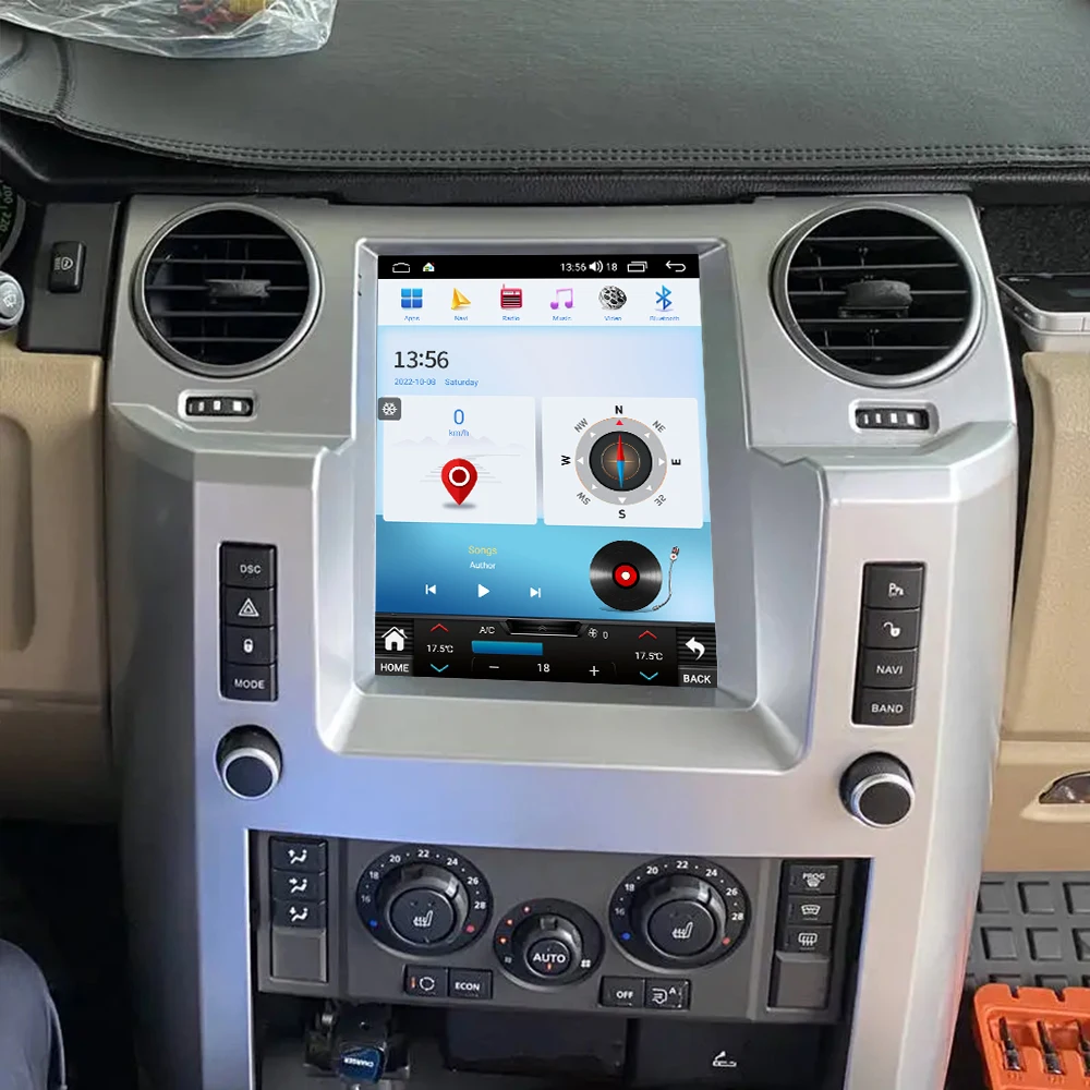 

Автомагнитола для Land Rover Discovery 3 2004-2011 DVD Android 12 стерео Мультимедийный Плеер Carplay Авто WIFI 4G 8G + 256G головное устройство