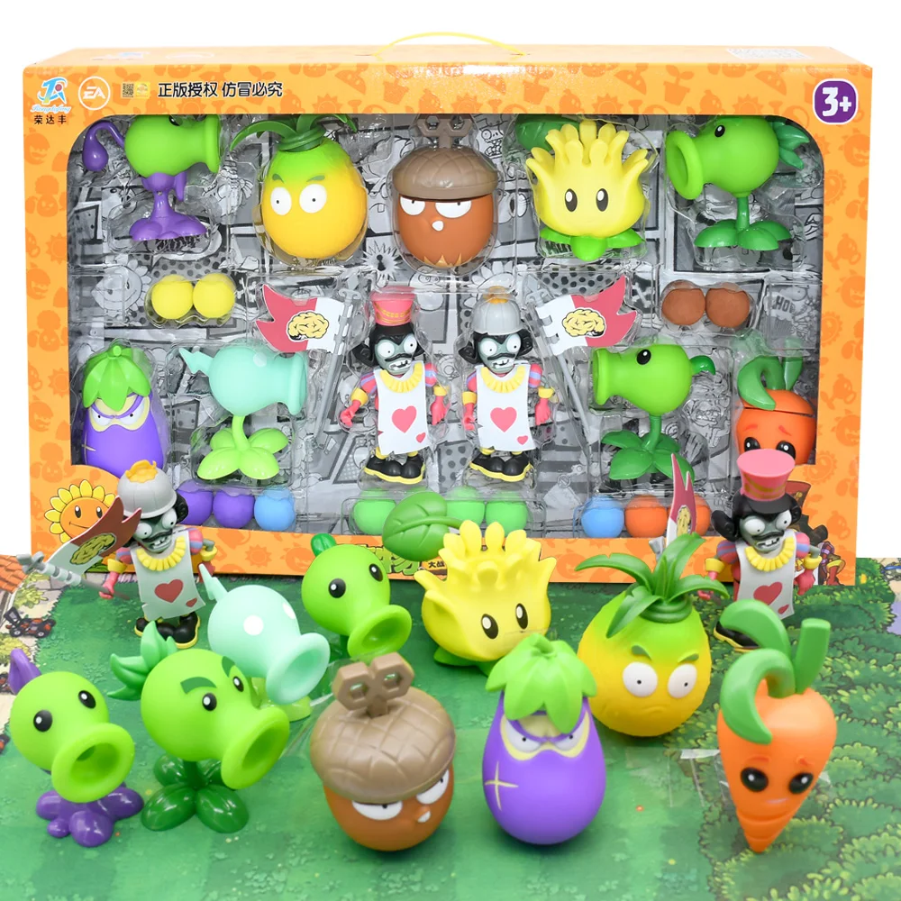 Plants-vs-Zombies-2-Brinquedos-Conjunto-completo-Auberninja-Berinjela ...