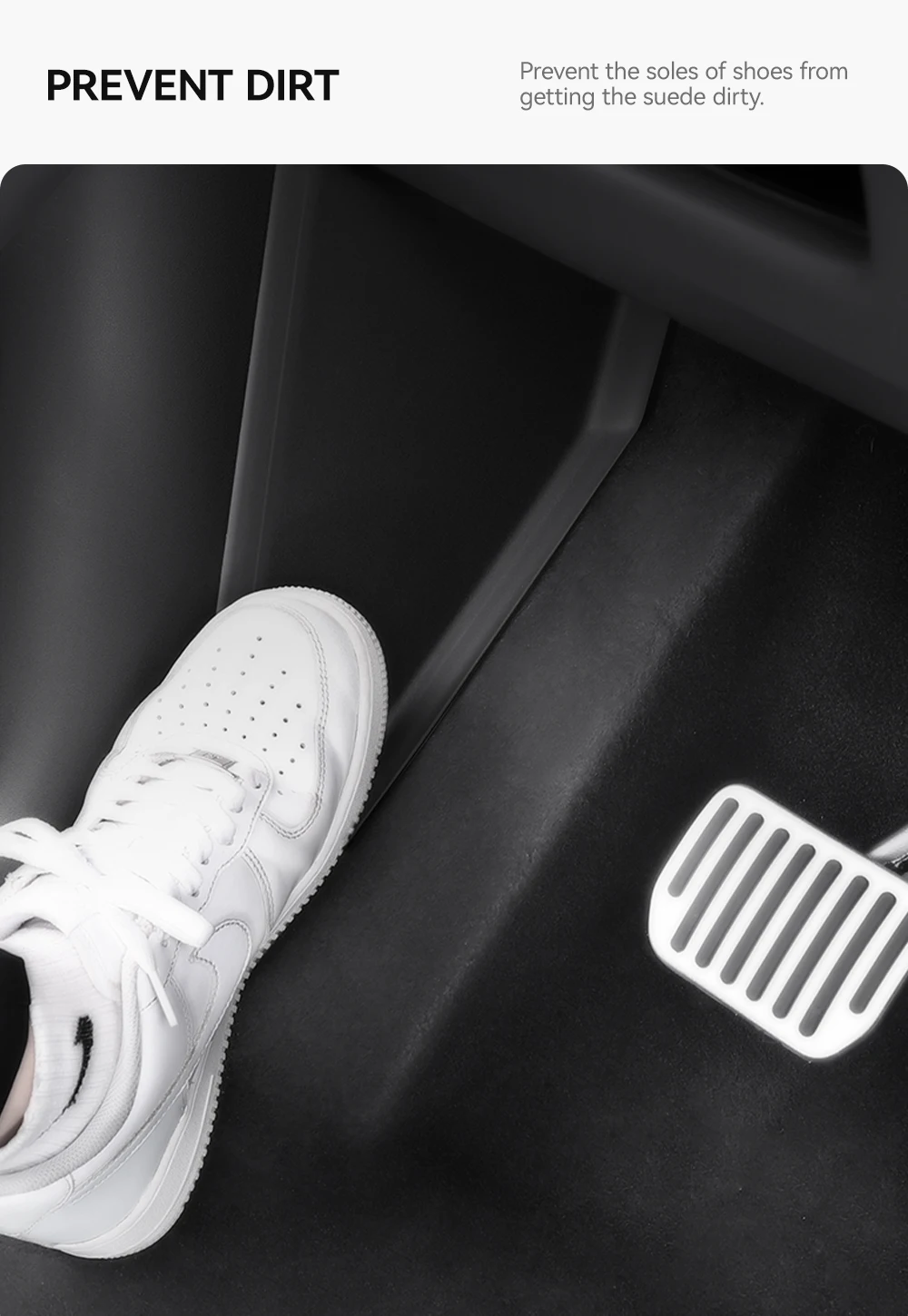 Center Console Side Anti-kick Pads For Tesla Model Y Juniper 2021-2025 Car Fron