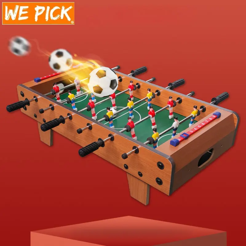 

WePick NO.53 Funny Tabletop Game Mini Tabletop Foosball Portable Table Football Game Set Party Indoor Tabletop Soccer Game Toy