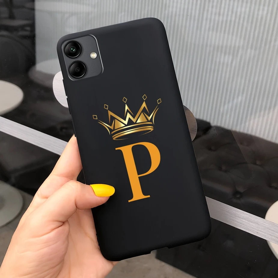 Chic Crown Letters Soft Silicone Phone Case - Stylish Protective Bumper Cover