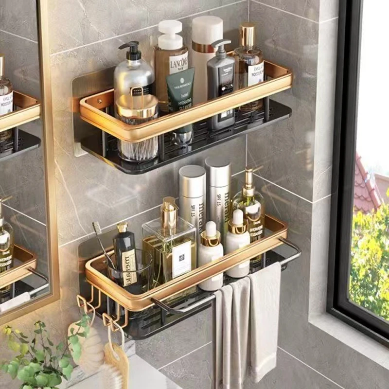 Shelf Bathroom Accessories Shampoo Holder Corner Shelves Bathroom