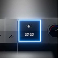 ระบบอาบน้ำทองเหลืองสีเทาสุดหรูการออกแบบจอแสดงผลดิจิตอล LED อัจฉริยะติดผนังควบคุมคู่แบบเย็น & ร้อน4ฟังก์ชั่น 6