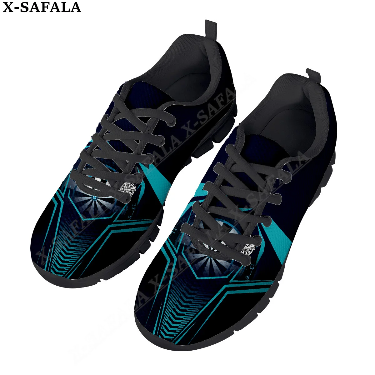 

Love Gift Darts Player Print Men's Casual Basic Daily Shoes Breathable Lightweiht Mesh Lace Up Sneakers Men Woman Sport Shoes-6
