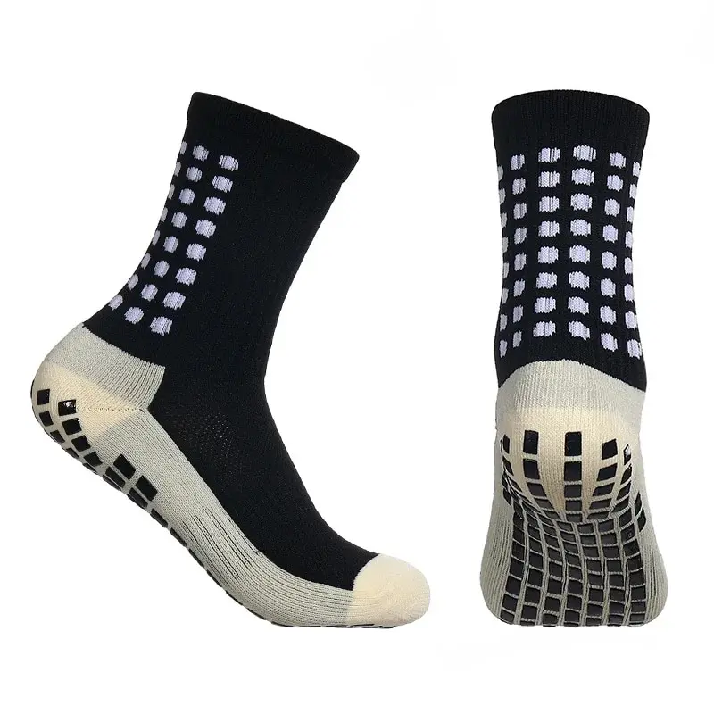 Professional Football Mid-tube Socks Adhesive Towel Sole Non-slip Sports Socks football socks