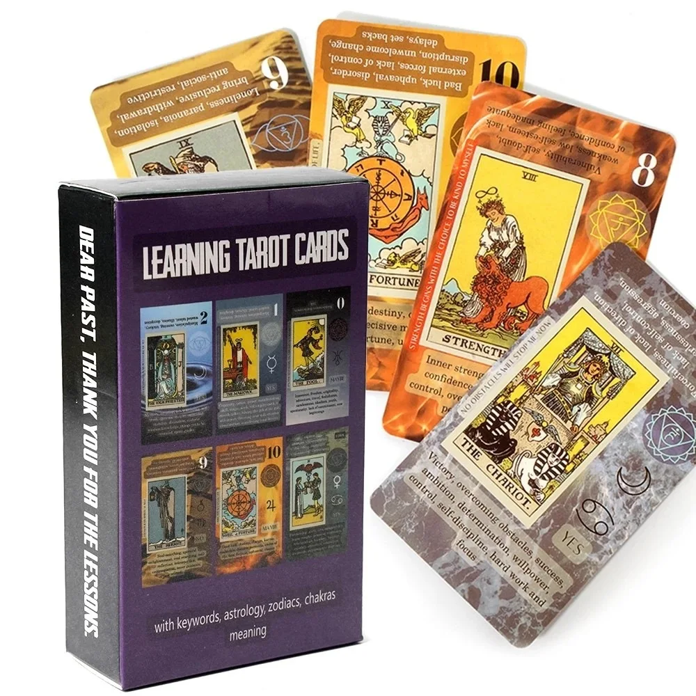 Tarot Cards Learning Plastificadas