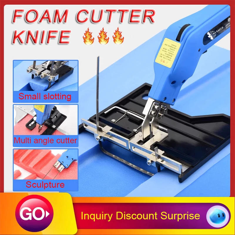 FoamCutterKnife110240VElectricFoamPolystyreneCuttingMachine
