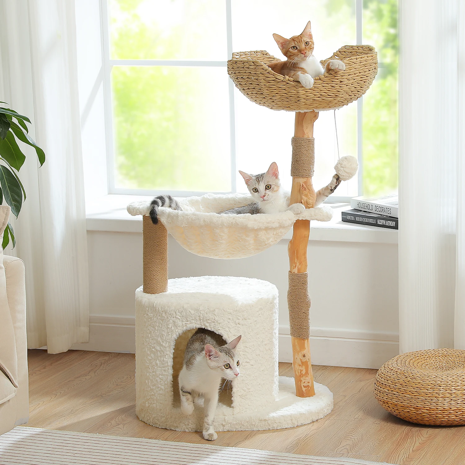 Modern Cat Tree Tower 3