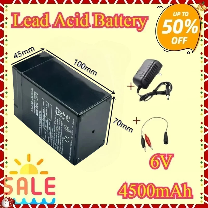 Superior 6V 4500mAh Lead Acid Battery for Toys