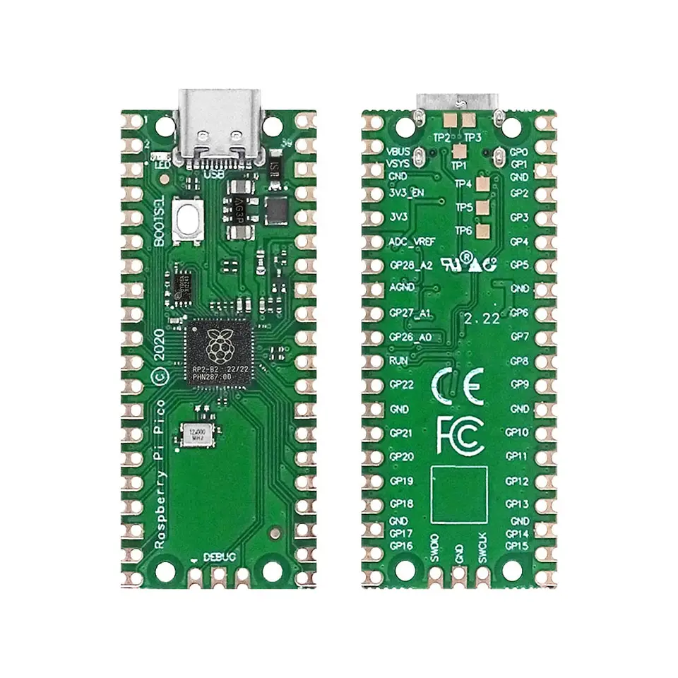 Raspberry Pi Pico Board RP2040 PICO W Dual-Core 264KB ARM Low-Power Microcomputers High-Performance Cortex-M0+ Processor image 2