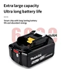 Makita Original packaging18V 6000mAh rechargeable power tool battery, replace lithium-ion LED LXT BL1860B BL1860 BL1850makita18V 2