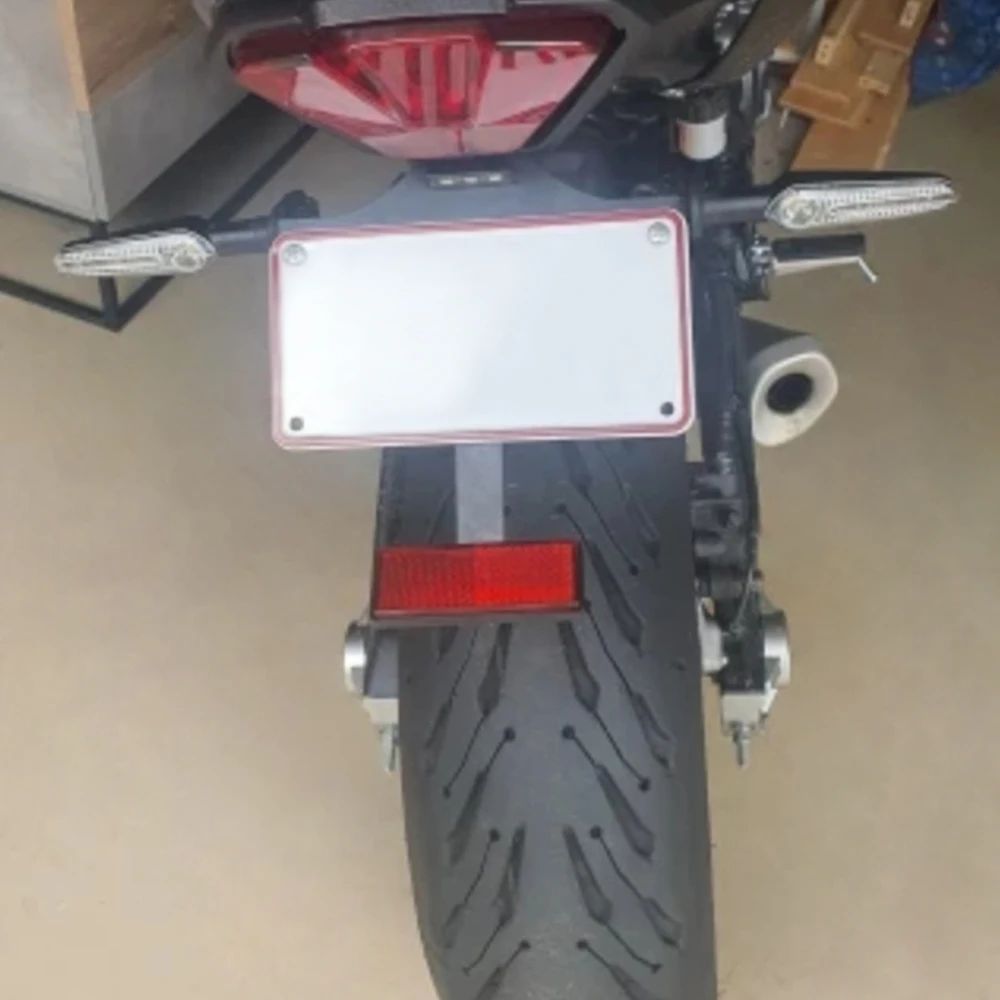 Number License Plate Holder Frame Rear Tail Tidy Fender Eliminator kit For Yamaha FZ-07 / MT-07 2014-MT07 R7