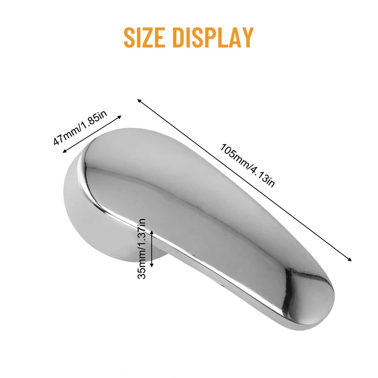 Kitchen/Bathroom Showers Mixer Tap Handle Faucet Head Handle High Pressure Low Pressure Mirror Polished Thermostats 5