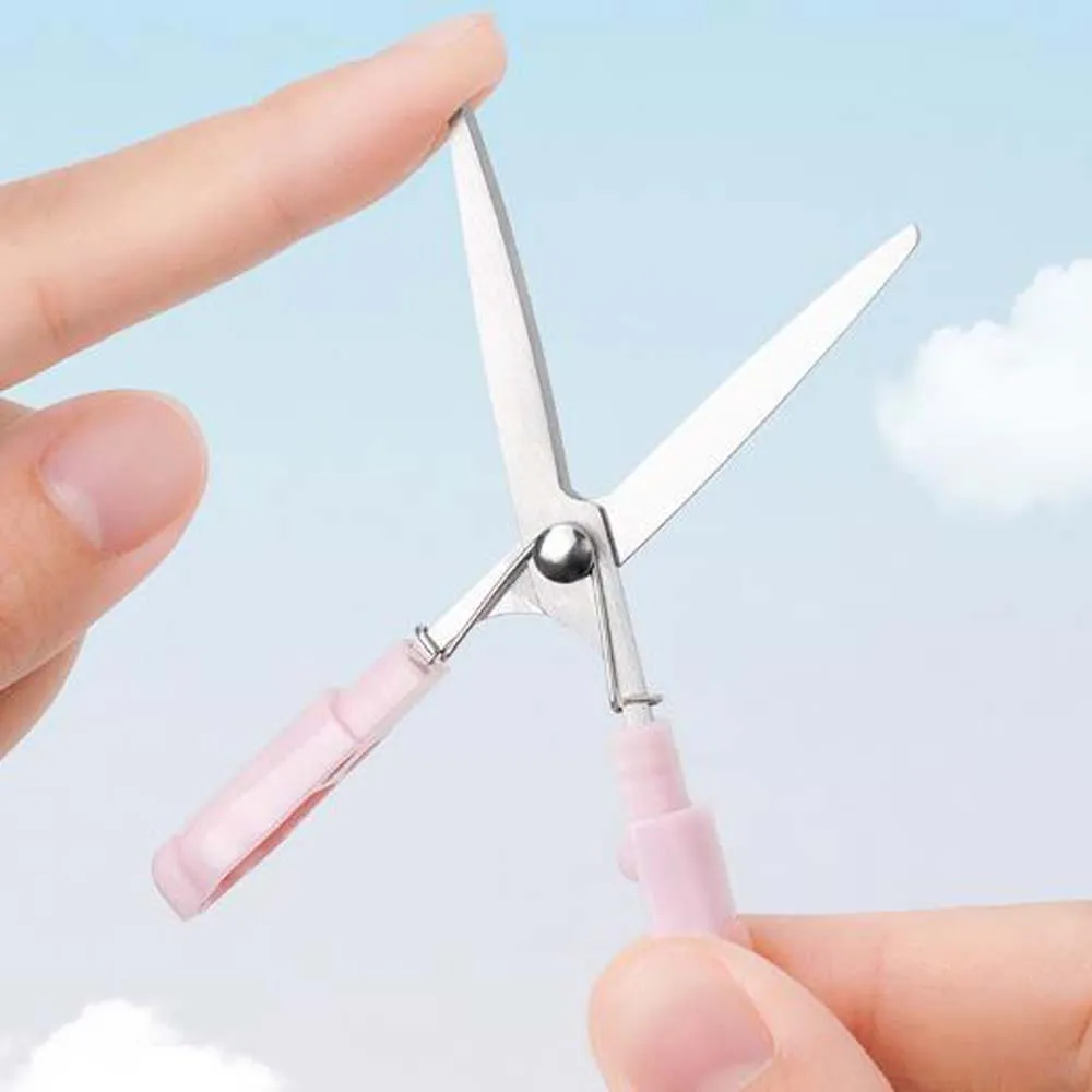 Cute Cat Claw Scissors - Portable Gradient Stationery Tool
