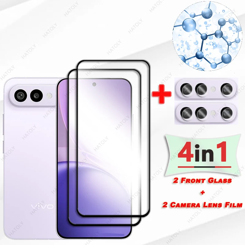 Premium Glass Screen & Camera Lens Protector with Black Edging