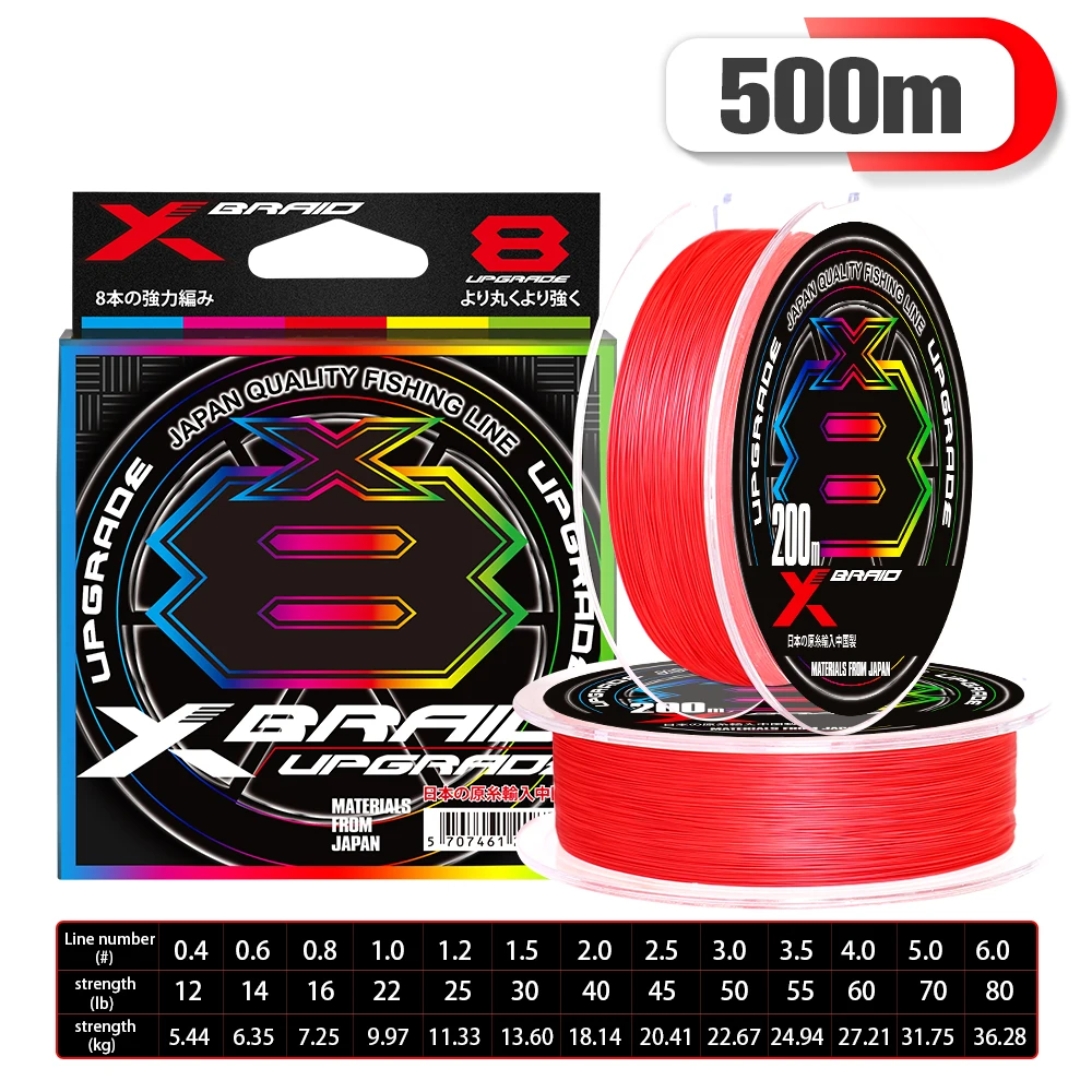 500M 8X Red
