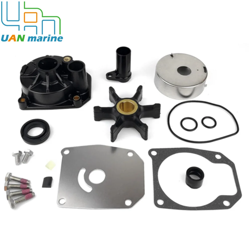 Kit de réparation de turbine de pompe à eau pour Johnson Evinrude 60 65 70 75HP 438597 432955 18-3389 Kit de réparation de turbine de pompe à eau pour Johnson Evinrude 60 65 70 75HP 438597 432955 18-3389