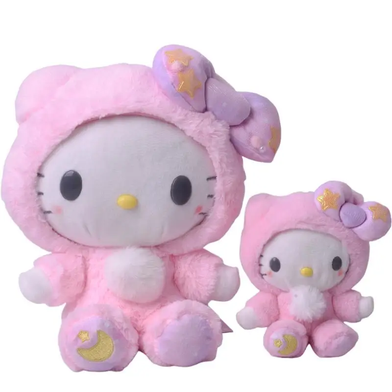 

Hello Kitty 15-20 см мягкие игрушки Sanrio аниме Kuromi Kawaii Cinnamoroll оптовая продажа куклы сумка кулон милый ребенок Хэллоуин подарок Лидер продаж